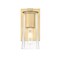 Z-Lite Titus 1 Light Wall Sconce, 4.5in. W x 9.5in. H, Modern Gold 826-1S-MGLD - alternate 5